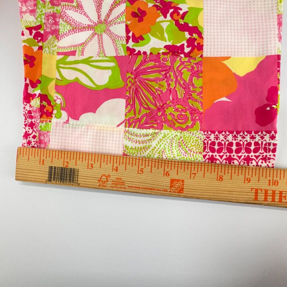 Lilly Pulitzer Bermuda Women 4 Pink Patchwork Resort Fit Bermuda Summer Floral - Picture 7 of 15